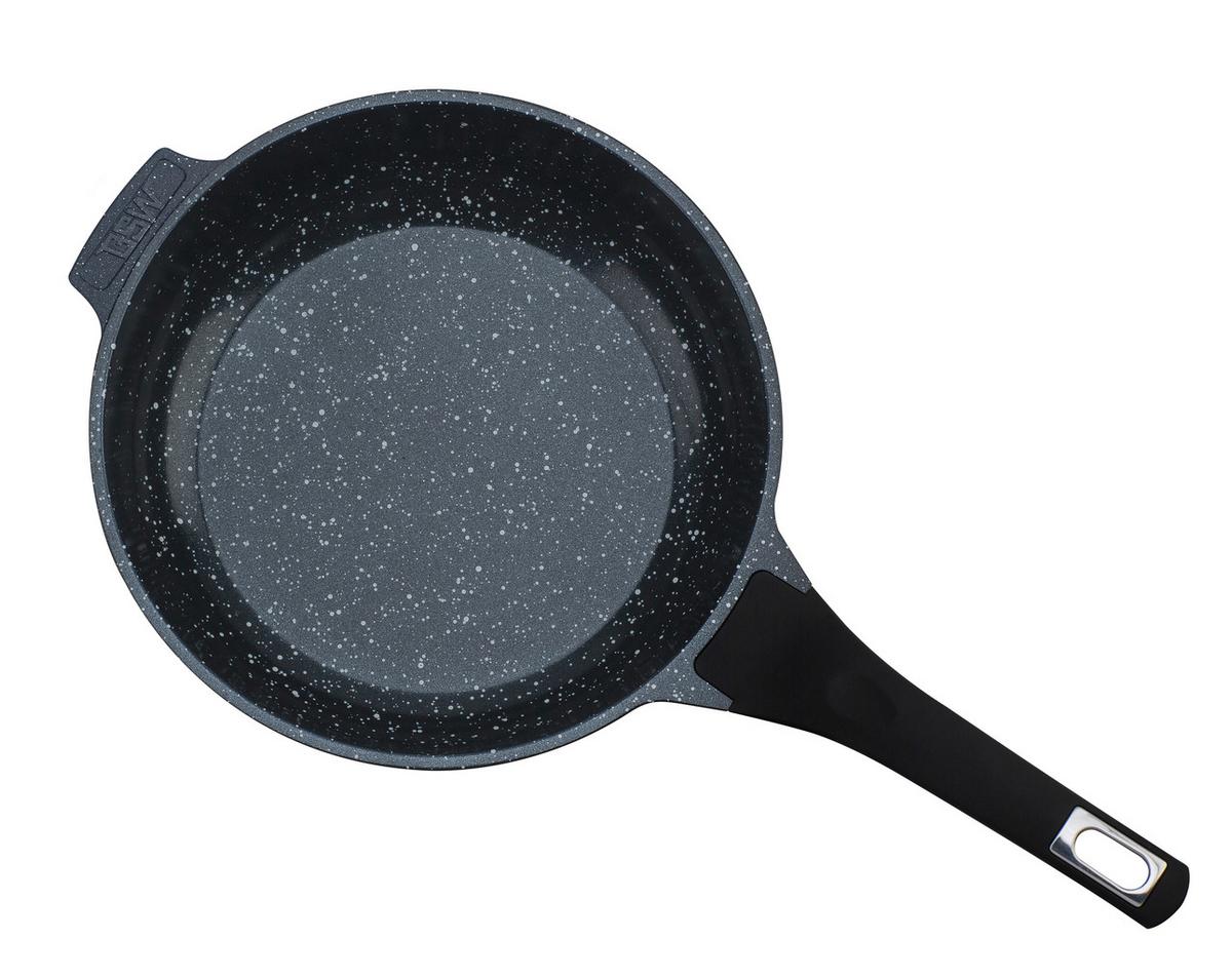 Pfanne Titanium Granitadvanced Aluminiumguss, Schwarz - Schwarz, Basics, Metall (24cm) - GSW