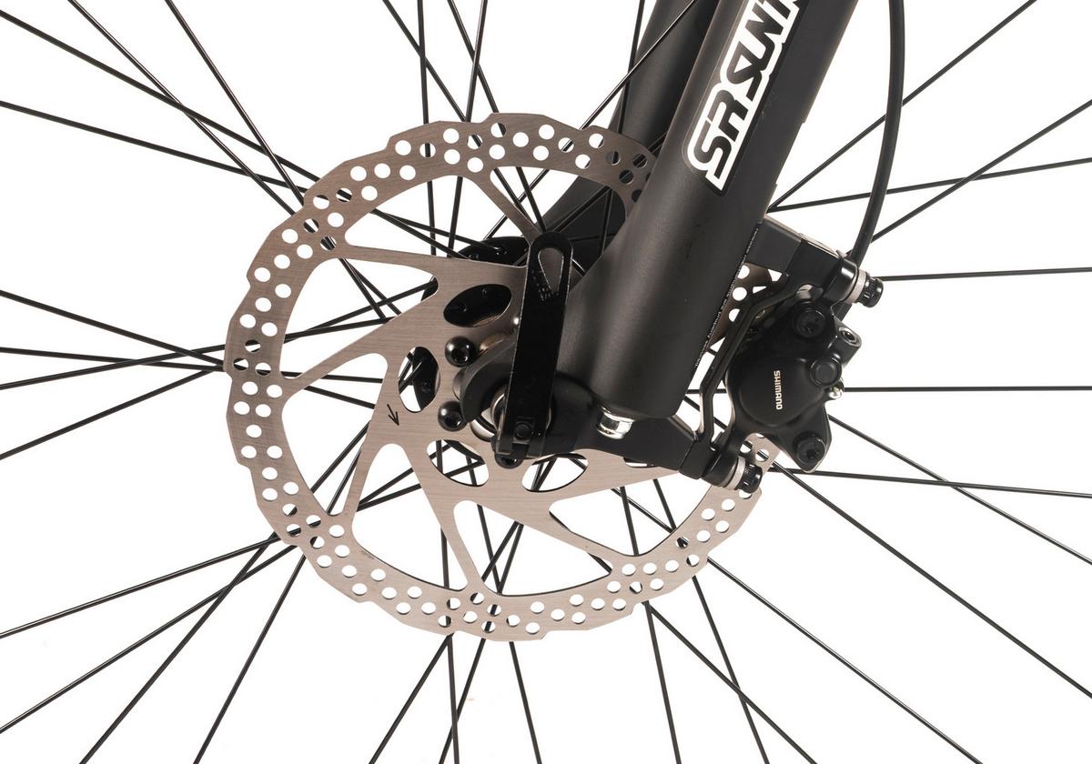E-Mountainbike 29'' Schwarz Matt - Schwarz, LIFESTYLE, Metall (180/70/100cm)