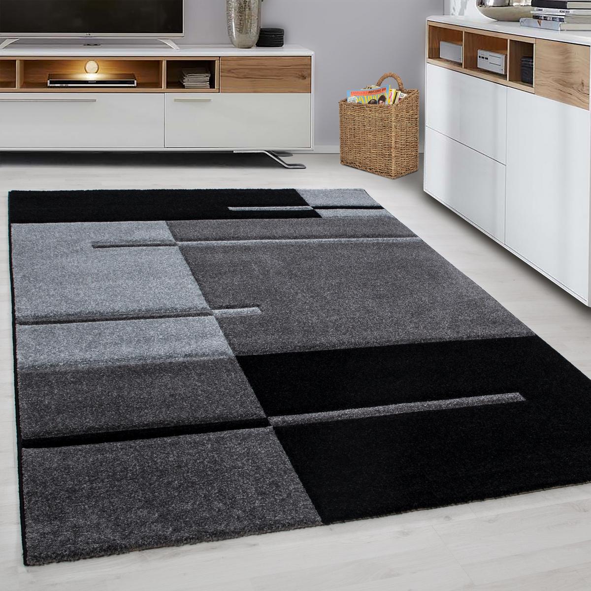 Webteppich Grau Naturfaser Hawaii 80x150 cm - Grau, KONVENTIONELL, Textil (80/150cm)