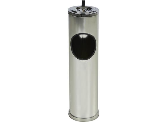 Standaschenbecher 57 cm - Chromfarben/Multicolor, KONVENTIONELL, Metall (14/57cm) Standaschenbecher 57 cm - Chromfarben/Multicolor, KONVENTIONELL, Metall (14/57cm)