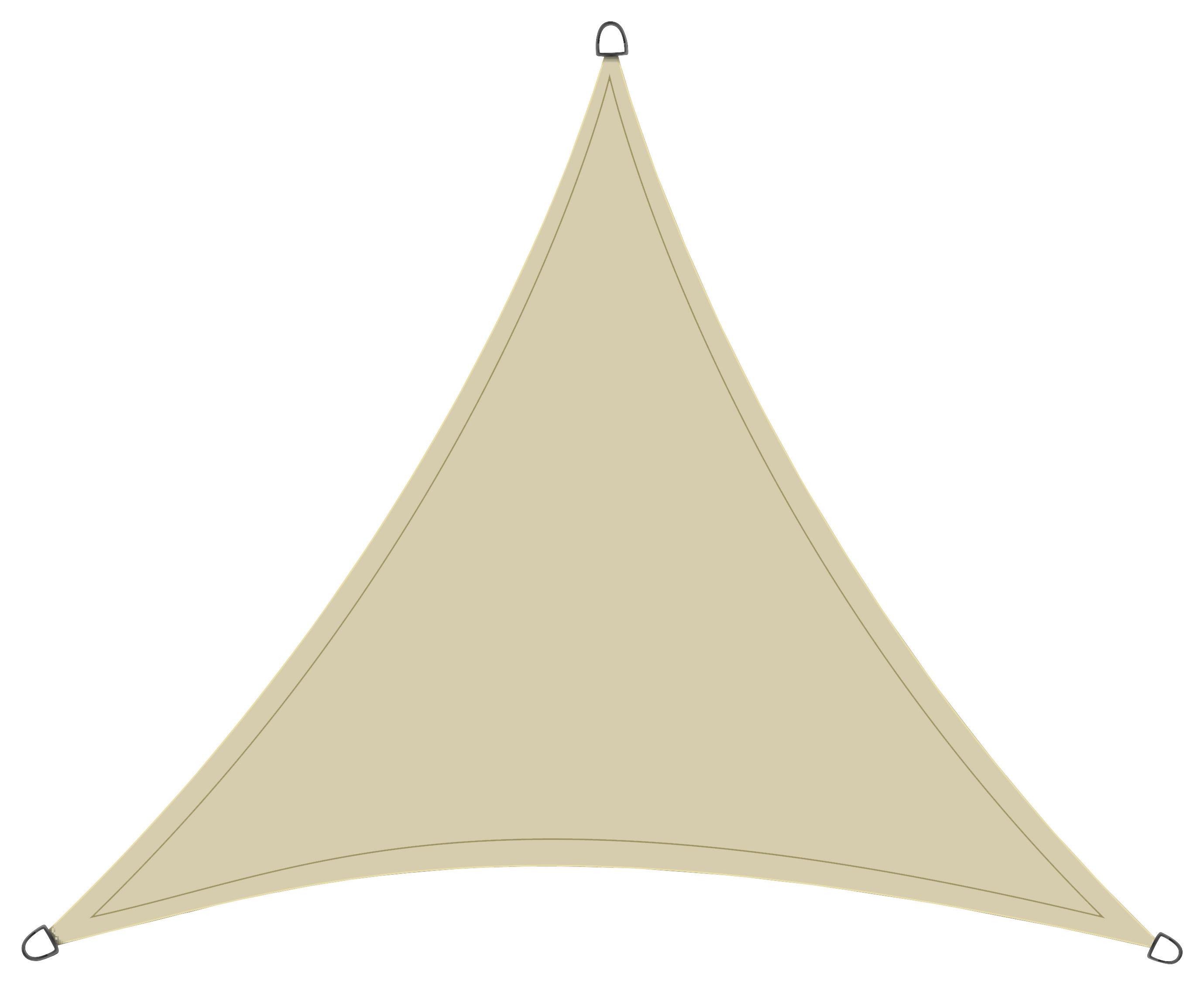 Sonnensegel H16883 - Ecru, MODERN, Textil/Metall (360/360/360cm) - Siena Garden