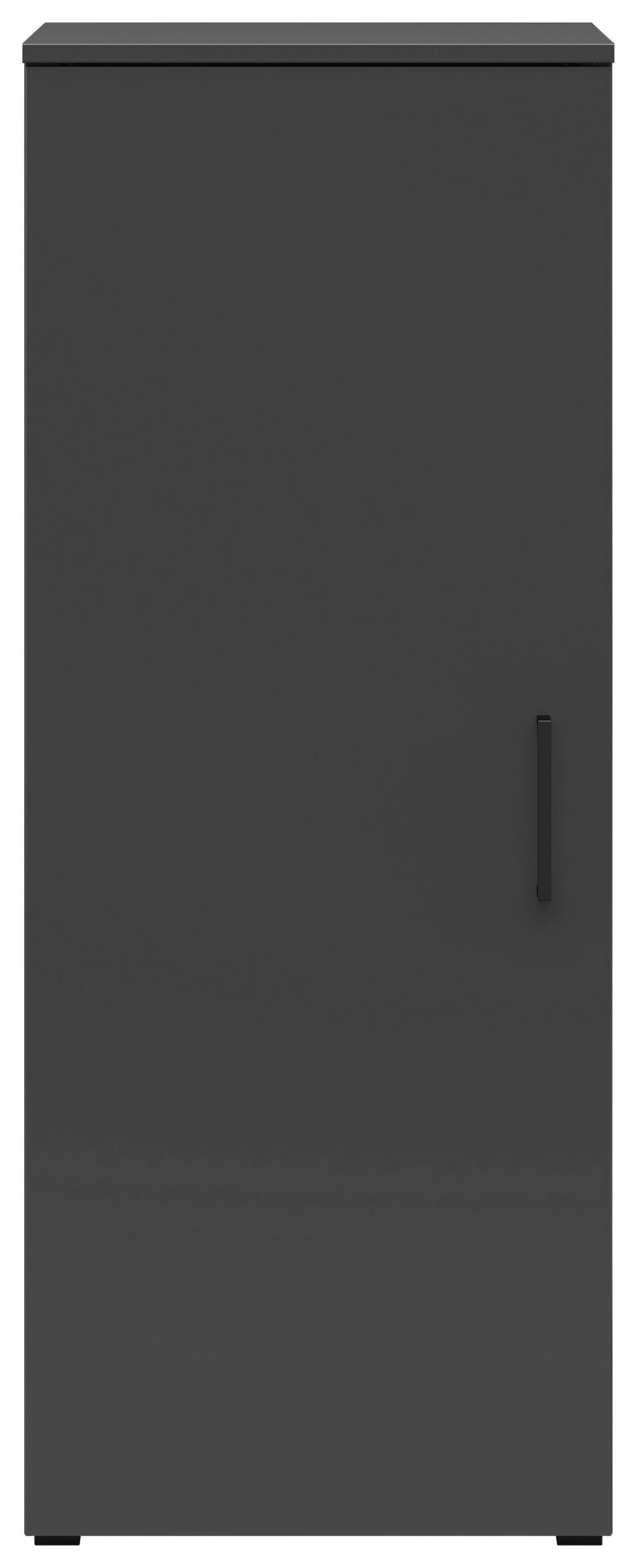 Komód Multistauraum - grafitszürke, Modern, faalapú anyag (45/115/40cm) - Carryhome