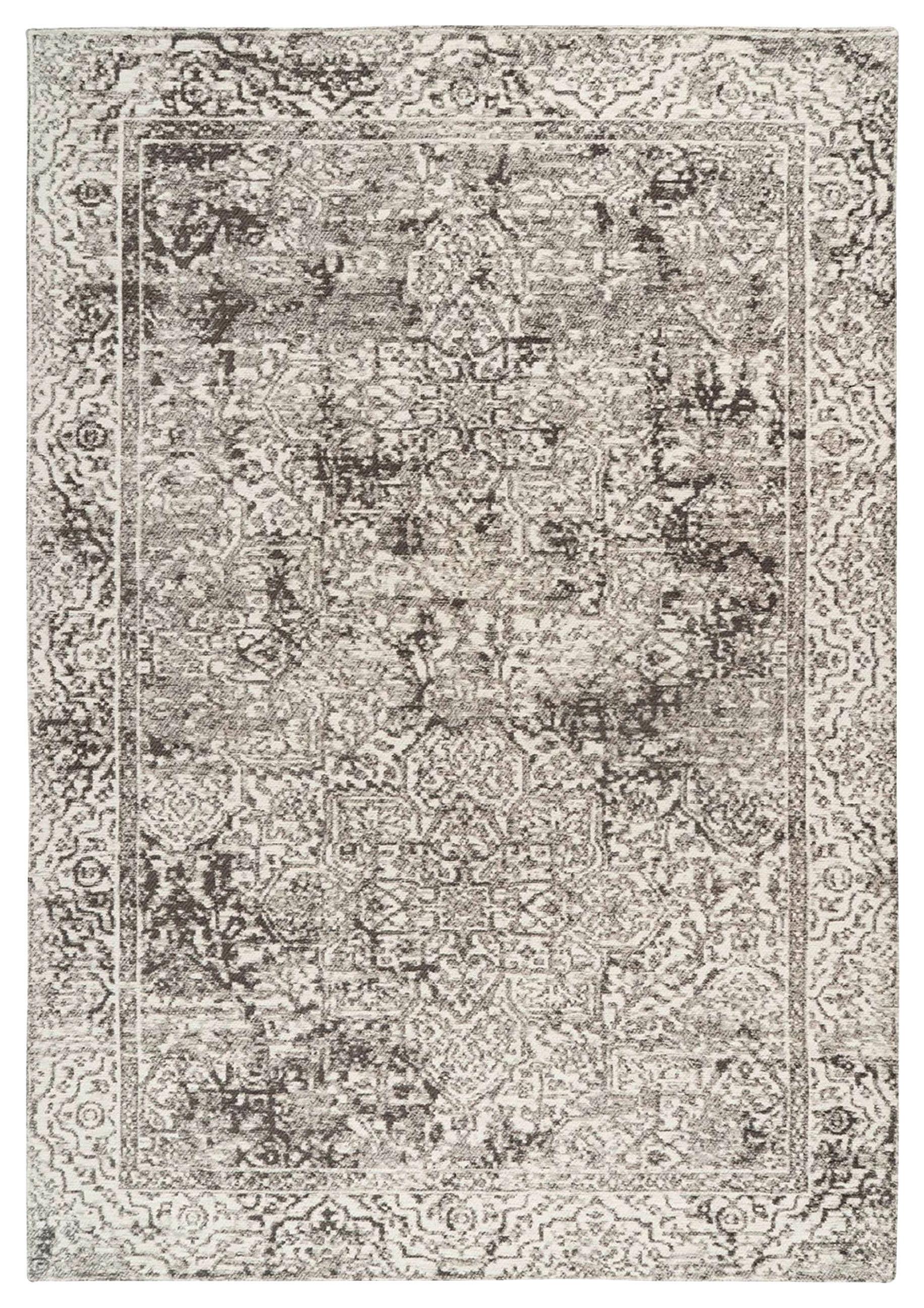 Flachwebteppich Davio 200 - Grau, KONVENTIONELL, Textil (80/150cm)