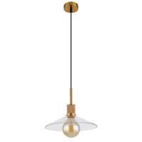 Függőlámpa 15461h - fekete/sárgaréz, Design, Üveg/fém (28/120cm) - Globo