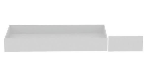 Bettschubkasten Unit B: ca. 150 cm Weiß - Weiß, KONVENTIONELL, Holzwerkstoff (149,5/21/68,5cm) - Ondega