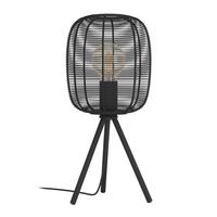 Tischleuchte 43967 Rinroe - Schwarz, LIFESTYLE, Metall (22,5/44cm) - Eglo