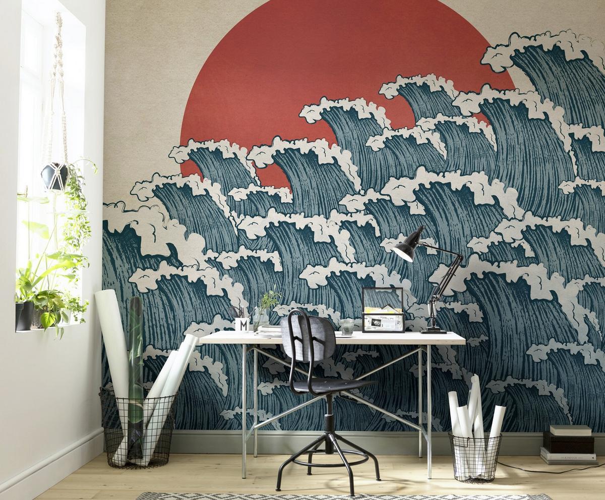 Fototapete Nami - Multicolor, Trend, Papier (300/280cm) - Komar