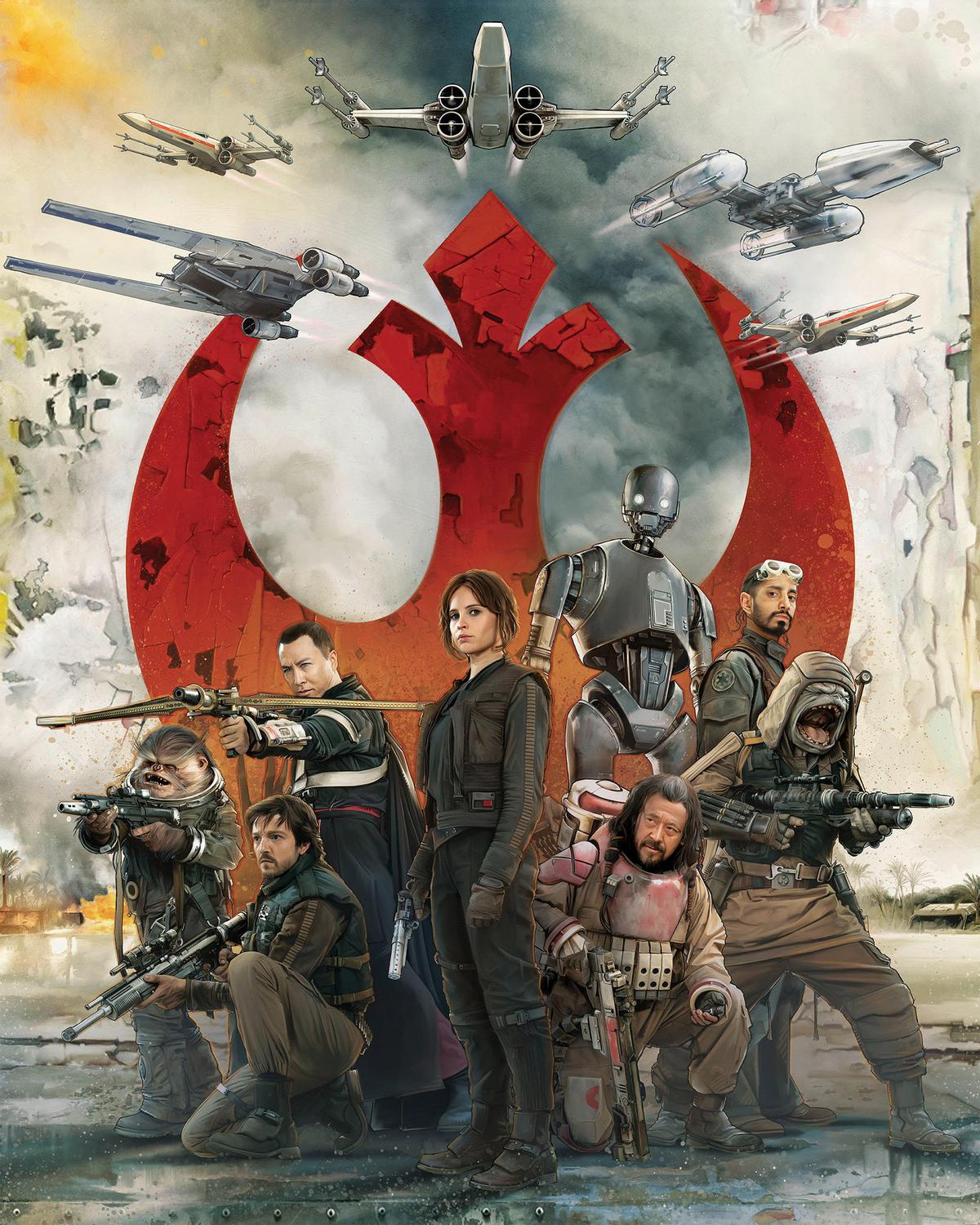 Vliestapete Star Wars Rebels - Multicolor, Basics (200/250cm) - Komar