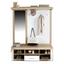 Garderobe Malta in San Remo Hell Dekor - Eichefarben/Weiß, MODERN, Holzwerkstoff (145/197/36cm) Garderobe Malta in San Remo Hell Dekor - Eichefarben/Weiß, MODERN, Holzwerkstoff (145/197/36cm)