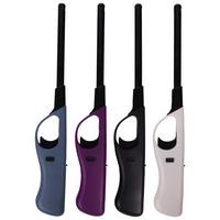 Stabfeuerzeug Anja - Beere/Dunkelgrau, KONVENTIONELL, Kunststoff (4/27/2cm) - Homezone