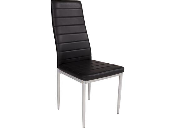 Židle Franzi *cenový Trhák* - černá/barvy hliníku, Konvenční, kov/textil (42/92/53cm) Židle Franzi *cenový Trhák* - černá/barvy hliníku, Konvenční, kov/textil (42/92/53cm)
