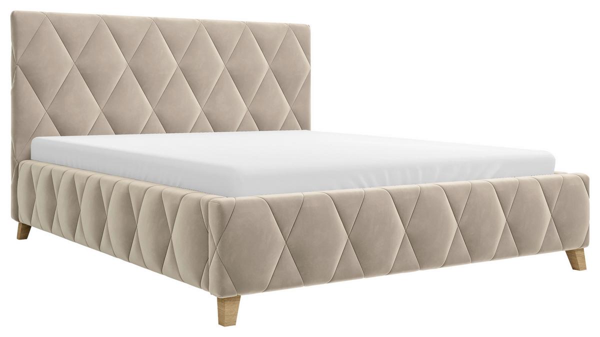 Polsterbett Trivio 180x200 Cm Creme - Creme, MODERN, Holz/Holzwerkstoff (180/200cm) - MID.YOU