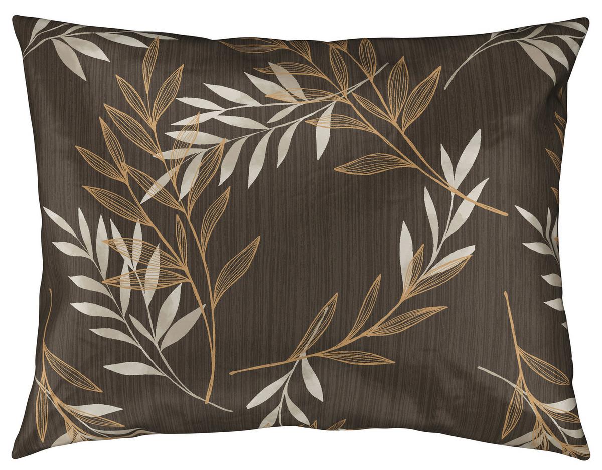 Bettwäsche 140x200 Cm Ida Baumwolle Braun - Braun, ROMANTIK / LANDHAUS, Textil (140/200cm) - James Wood