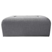 Modulárny taburet s úložným priestorom MIU MAGIC sivá - sivá, Basics, drevo/kompozitné drevo (97/74/97cm) - MID.YOU