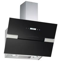 Kopffreihaube S25-60 Abth Glas Schwarz B: 60 cm - Schwarz, Basics, Glas (60/35,5/41,20cm) - PKM