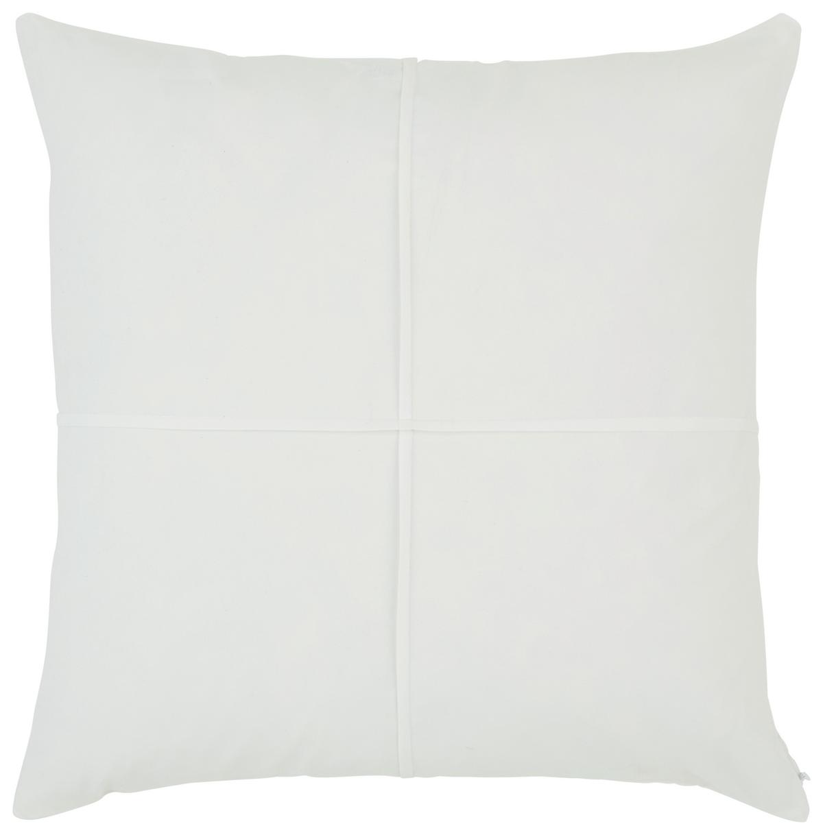 Zierkissen Natalia 45x45 Cm Polyester Offwhite Mit Zipp - Naturfarben, MODERN, Textil (45/45cm) - Luca Bessoni