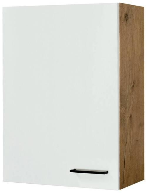 Küchenoberschrank Avila Eichefarben/Magnolie B: 60 cm - Eichefarben/Magnolie, KONVENTIONELL, Holzwerkstoff (60/89/32cm) - FlexWell