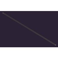 Verlängerungsstange für Deckenventilatoren Weiß - Weiß, Basics, Metall (0,21/90cm) - P & B