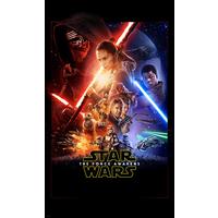 Vliestapete Star Wars Ep7 Official Movie - Multicolor, Basics (120/200cm) - Komar