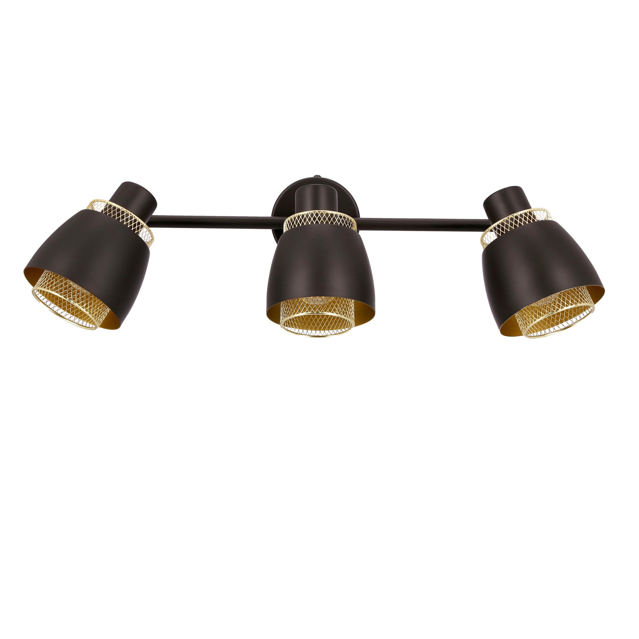 Strahler 93-13767 Aleksandria - Goldfarben/Schwarz, Design, Metall (57.5/10/18,5cm)