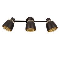 STRAHLER 93-13767 ALEKSANDRIA - Goldfarben/Schwarz, Design, Metall (57.5/10/18,5cm)