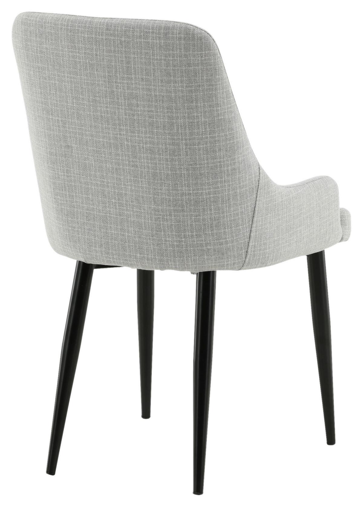 Stuhl-set Plaza Weiß B: 49 Cm - Weiß, Design, Textil/Metall (49/86/58cm) - Livetastic