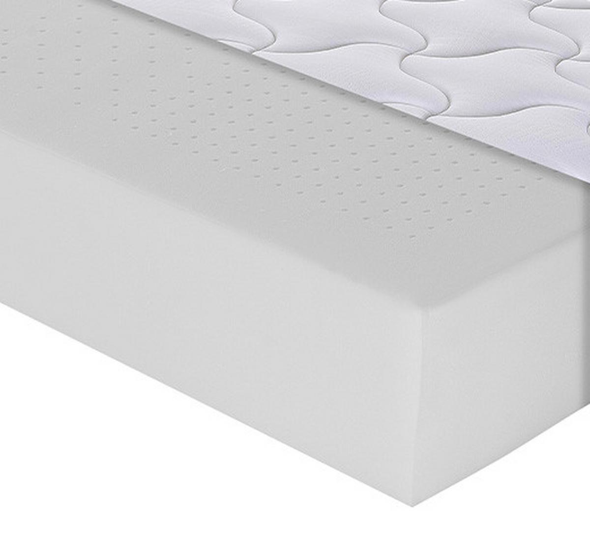 Viscomatratze Boxlike 30 Air - Weiß, Basics, Textil (140/200cm) - MID.YOU