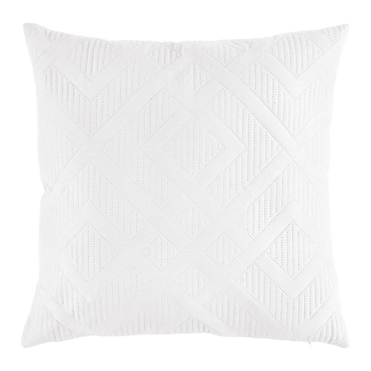 DEKORAČNÍ POLŠTÁŘ SELINA - bílá, Konvenční, textil (45/45cm) - Mömax