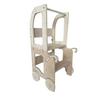 Kombihochstuhl Trolley Step Stool Lackiert - Klar, Basics, Holz (38/90/40cm)
