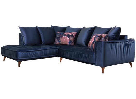 Sedacia Súprava Belavio - tmavomodrá, Moderný, textil (210/256cm) Sedacia Súprava Belavio - tmavomodrá, Moderný, textil (210/256cm)