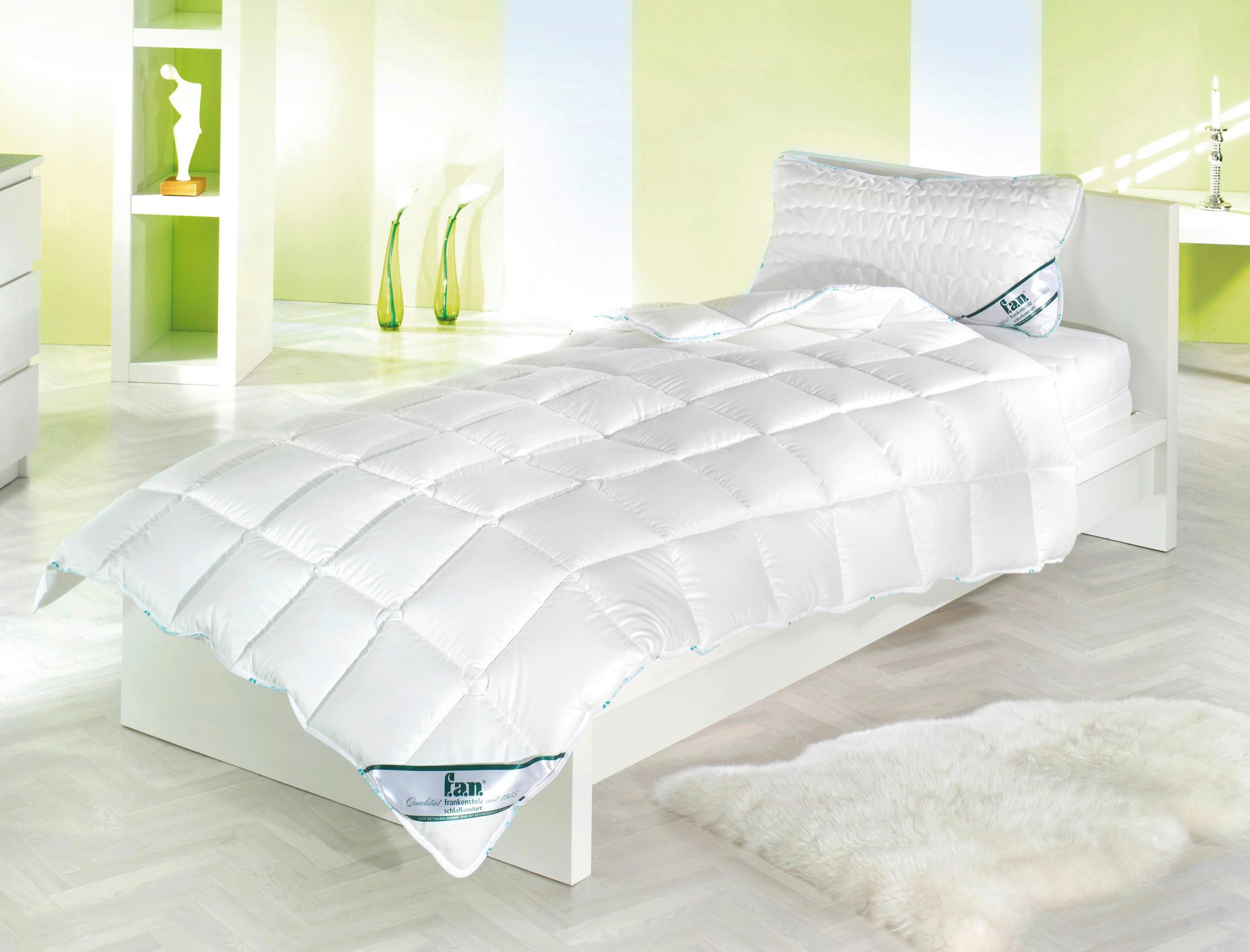 Kopfkissen Medisan 40x80 cm Polyester - Weiß, MODERN, Textil (40/80cm) - FAN