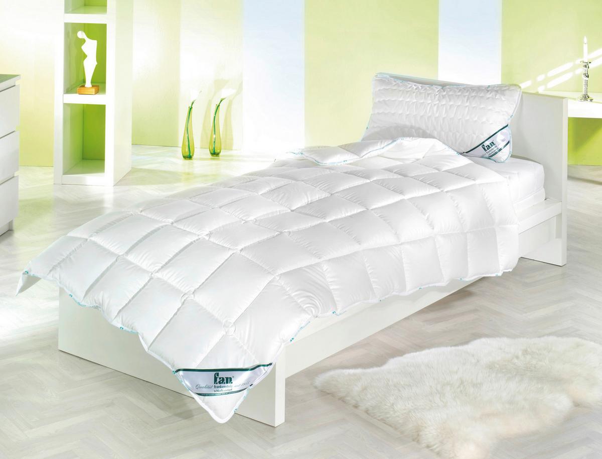 Kopfkissen Medisan 40x80 cm Polyester - Weiß, MODERN, Textil (40/80cm) - FAN