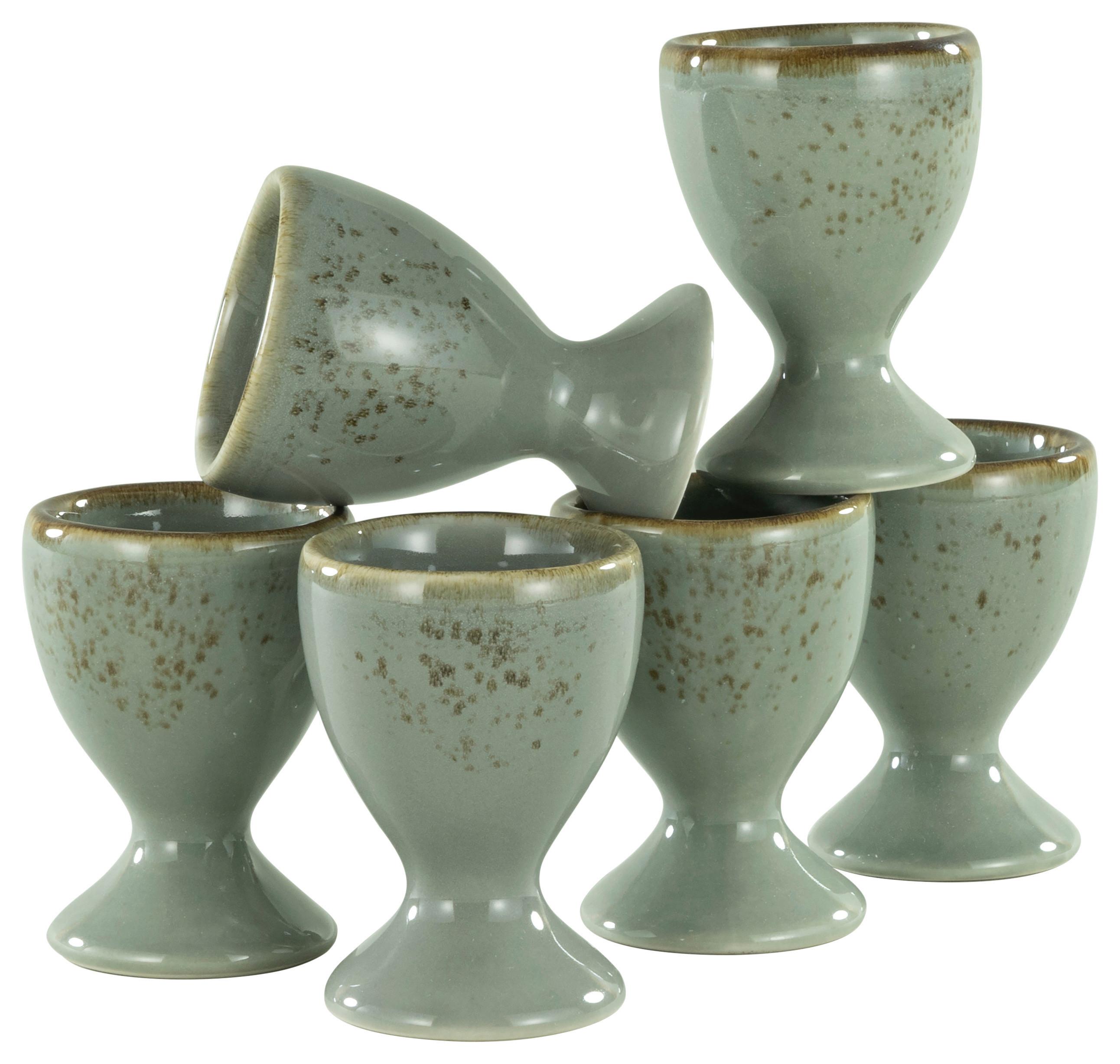 Eierbecherset 33027 Nature Collection - Grau, Trend, Keramik (5,5cm) - Creatable
