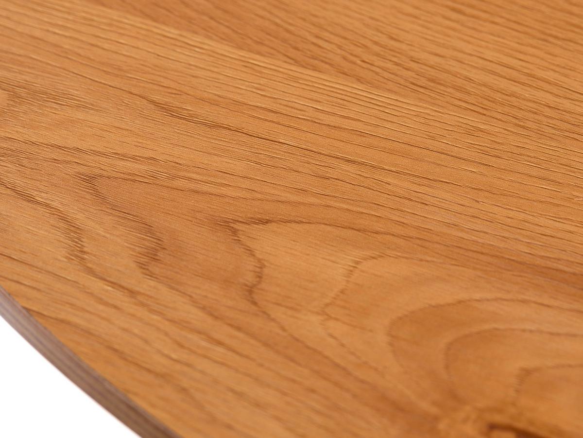 Esstisch Cesura Eichefarben, L: 100 cm - Eichefarben/Schwarz, MODERN, Holzwerkstoff/Metall (100/100/75cm) - Livetastic