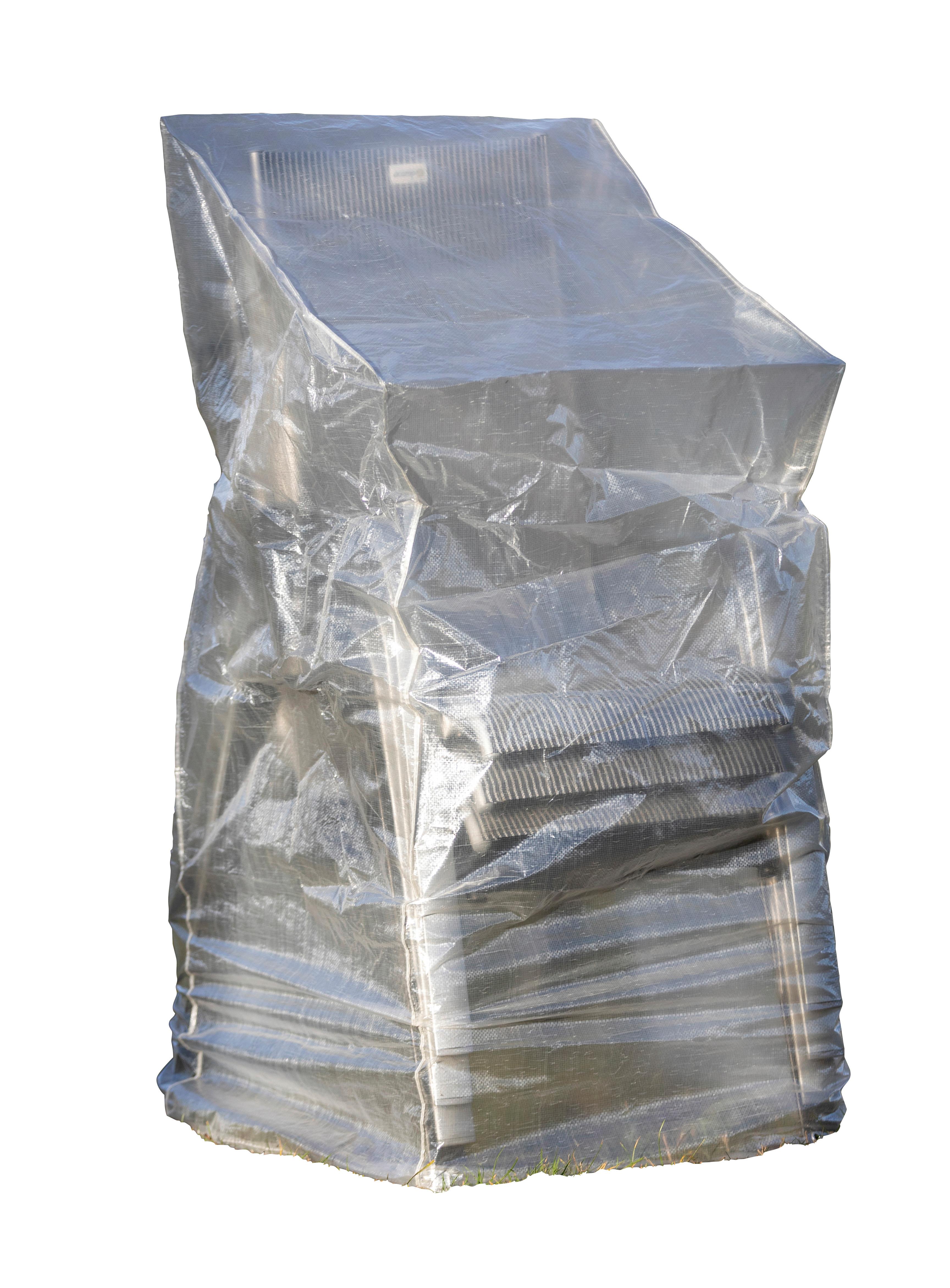OCHRANNÝ OBAL SCHUTZHÜLLE FÜR STAPELSESSEL - průhledné, Basics, plast (150/66/66cm) - Mömax