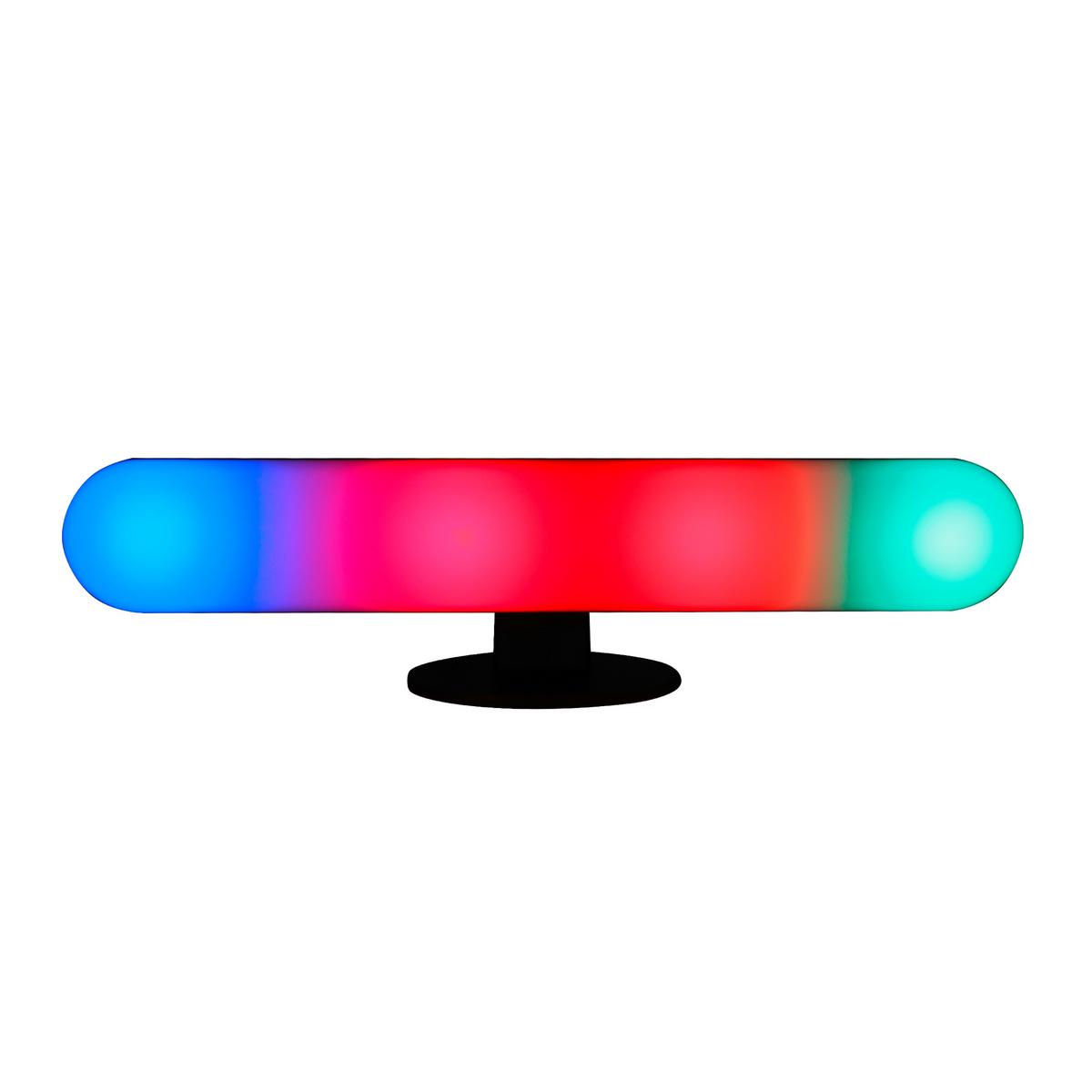 Led-dekoleuchte Rickie - Schwarz, KONVENTIONELL, Kunststoff (7,4/26,5cm) - Luca Bessoni