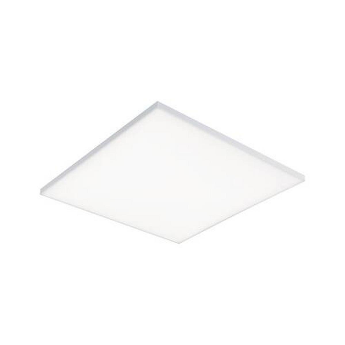 LED-Paneel L: 59,5 cm dimmbar - Weiß, Design, Metall (59,5/5,0/59,5cm) - Paulmann