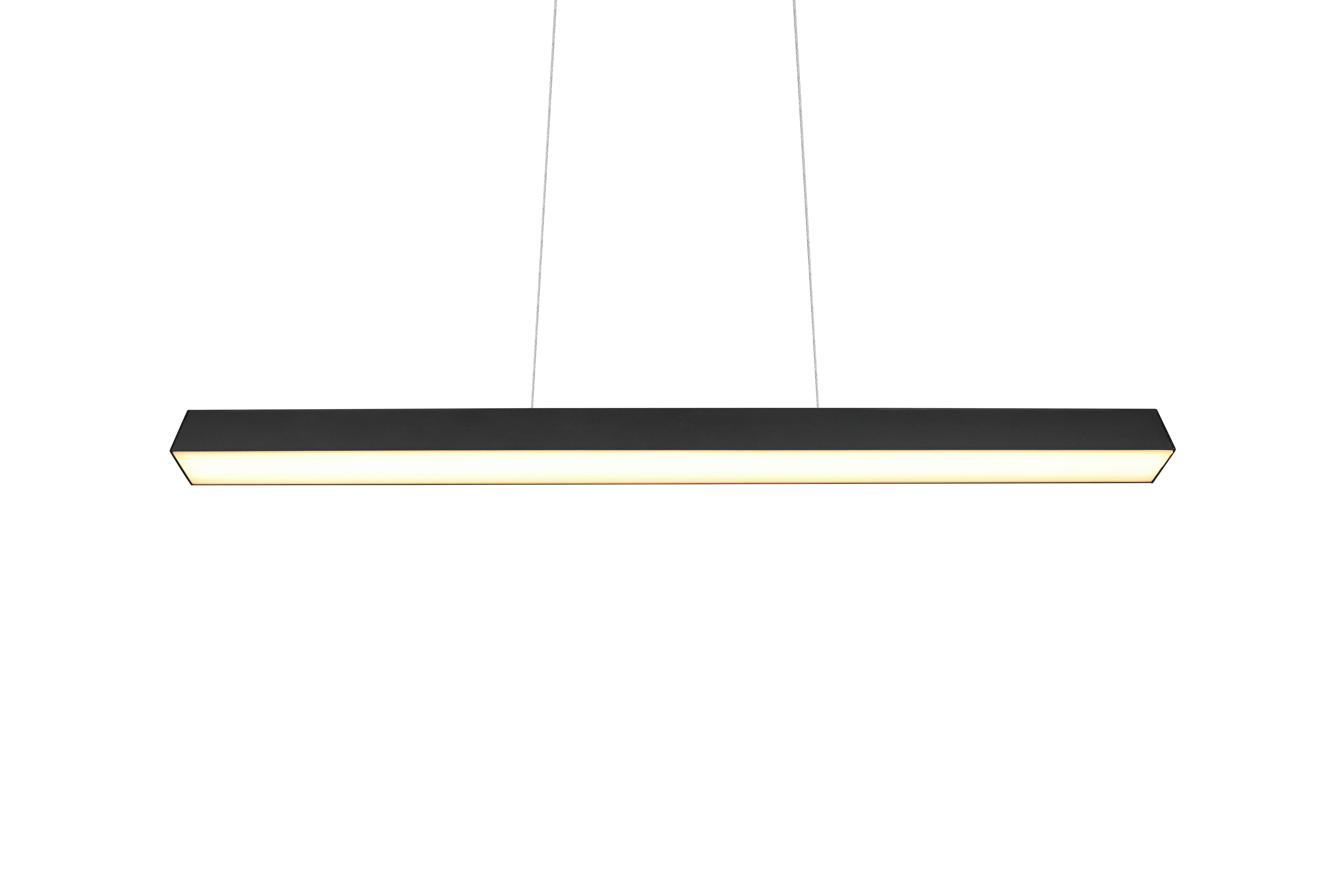 Schienensystem Duoline Hängeleuchte 73143131 Pl Paros - Schwarz, Basics, Metall (90/180/5cm) - Trio Leuchten