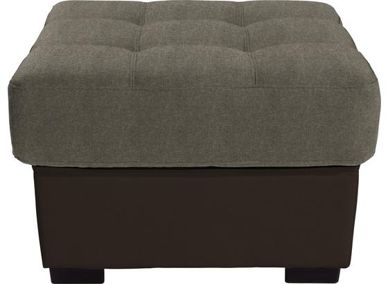 Hocker Burner - Hellbraun/Braun, MODERN, Textil (65/46/65cm) Hocker Burner - Hellbraun/Braun, MODERN, Textil (65/46/65cm)
