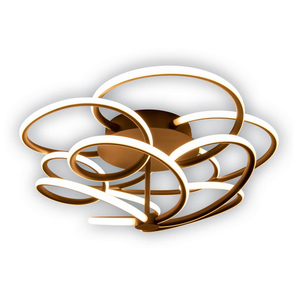 Led-deckenleuchte 1386822 - Schwarz, Basics, Metall (57 cmcm) - Näve