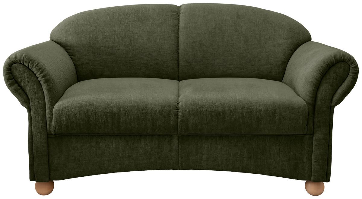 2-sitzer-sofa Torello Grün B: 151cm - Wildeiche/Grün, KONVENTIONELL, Textil (151/94/80cm) - Livetastic