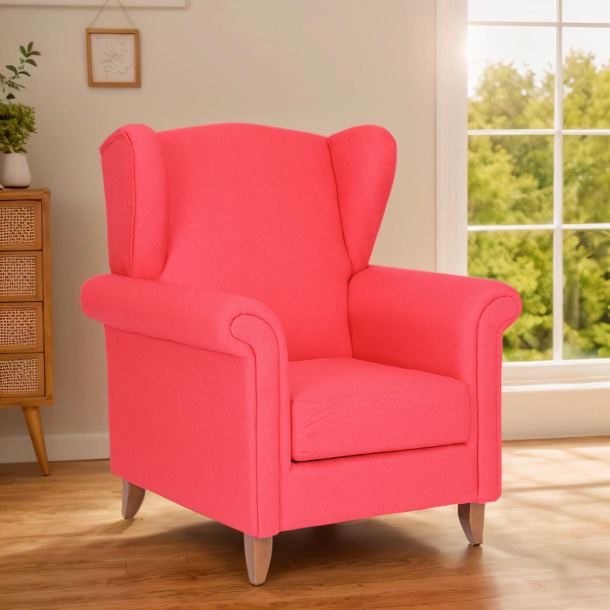 Polstersessel Loretta, Rosa ca. 86x81x105 cm - Basics (86/81/105cm)