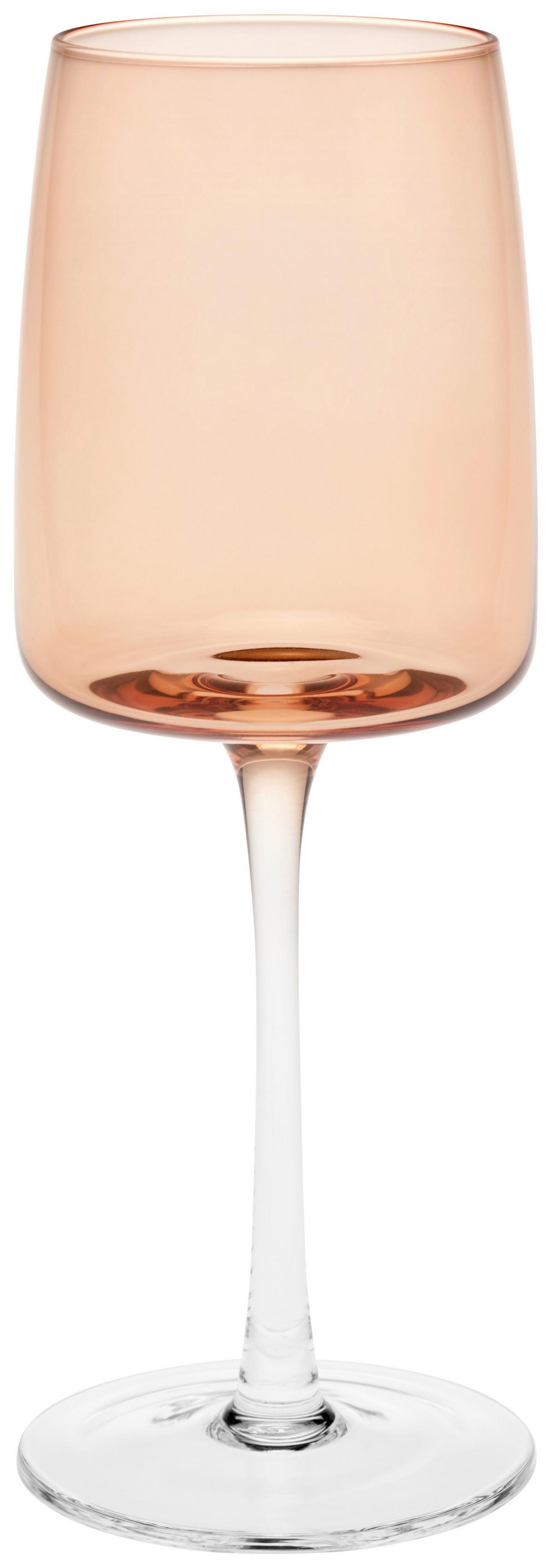 Vörösboros Pohár Kb. 430ml - rézszínű/átlátszó, Modern, Üveg (8/23cm) - James Wood