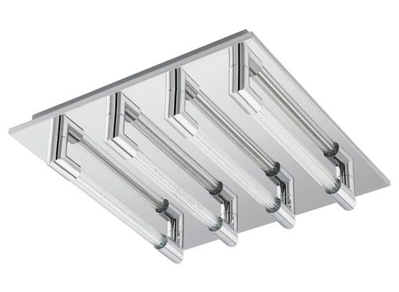 LED-Deckenleuchte Velarde - Klar/Chromfarben, MODERN, Glas/Metall (32/32/7cm) LED-Deckenleuchte Velarde - Klar/Chromfarben, MODERN, Glas/Metall (32/32/7cm)