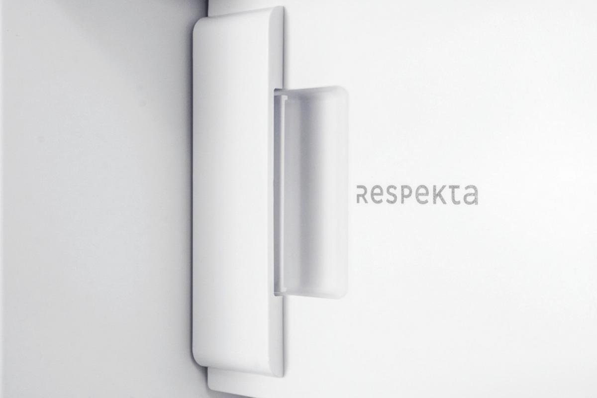 Kühlschrank Respekta Ilian Weiß B: 49,5 cm - Weiß, Basics, Glas/Metall (49,5/81,5/55cm) - Respekta