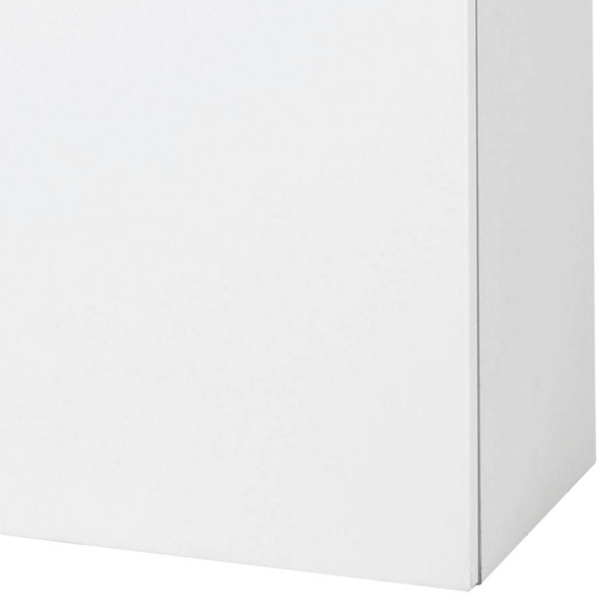 Unterschrank mit Türdämpfer Siena B: 40 cm Weiß/ Anthrazit - Anthrazit/Weiß, MODERN, Holzwerkstoff (40/79/27cm) - Held