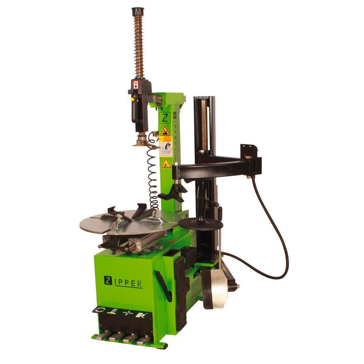 Reifenmontiermaschine Bis 14" Zi-Rmm94h_400v, 750 W - Grün, Basics, Metall - Zipper