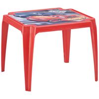 Kindertisch Cars Rot Kunststoff Wetterfest - Rot, MODERN, Kunststoff (55/50/44cm)