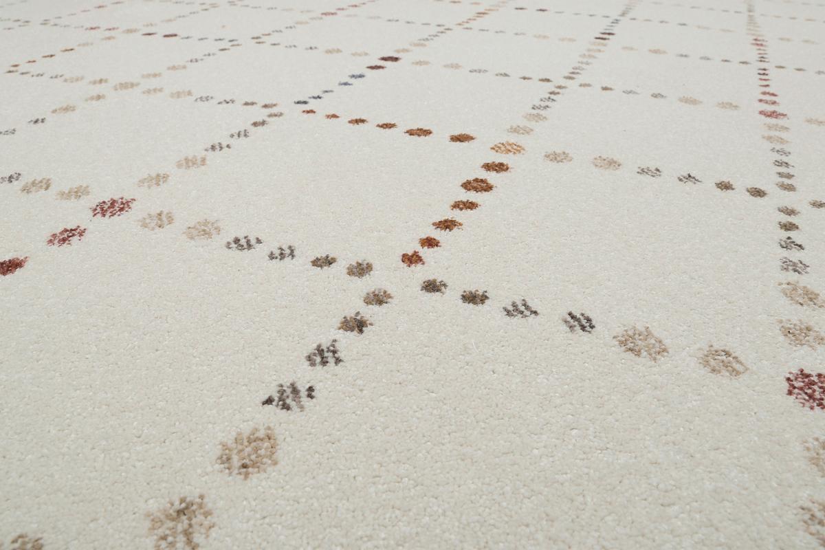 Webteppich Creme/weiß, Bxl: Ca. 133x200cm - Beige/Creme, Design, Textil (133/200cm) - Esprit