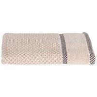 Handtuch Rocky Baumwolle 500 G/m2 Beige 50x100 Cm - Beige, ROMANTIK / LANDHAUS, Textil (50/100cm) - James Wood